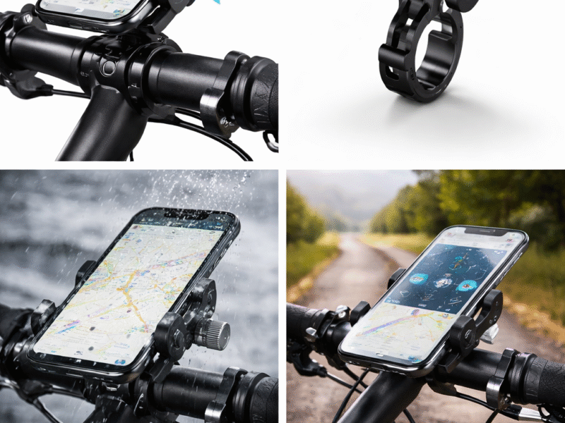 Bike Phone Mount – 360° Rotatable Bicycle Navigation Holder