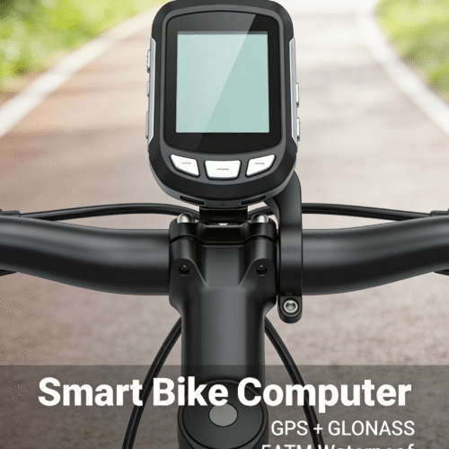 新对话 (7) GPS Smart Bike Computer, Wireless Bicycle Speedometer Odometer, Bluetooth ANT+ Compatible, IPX7 Waterproof, Auto Backlight, Rechargeable Cycling Computer for Road Bike MTB